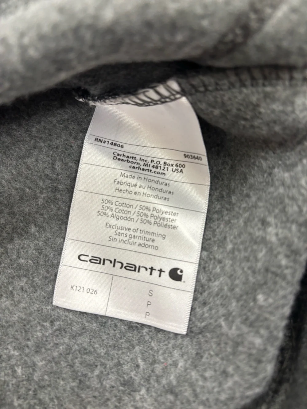 Carhartt raiders hoodie